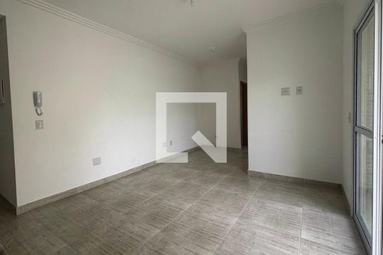 Sala/cozinha  de apartamento à venda com 2 quartos, 48m² em Jardim Copacabana, São Bernardo do Campo