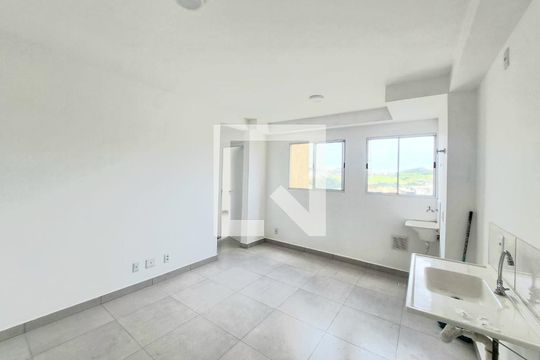 Sala/Cozinha de apartamento para alugar com 2 quartos, 37m² em Santa Maria, Osasco