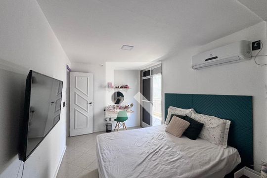 Suíte 2 de apartamento à venda com 3 quartos, 183m² em Recreio dos Bandeirantes, Rio de Janeiro