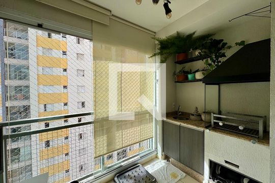 Varanda da Sala de apartamento à venda com 2 quartos, 59m² em Picanço, Guarulhos