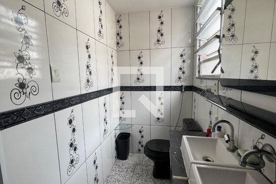 Banheiro daSuíte de apartamento à venda com 3 quartos, 200m² em Freguesia (ilha do Governador), Rio de Janeiro