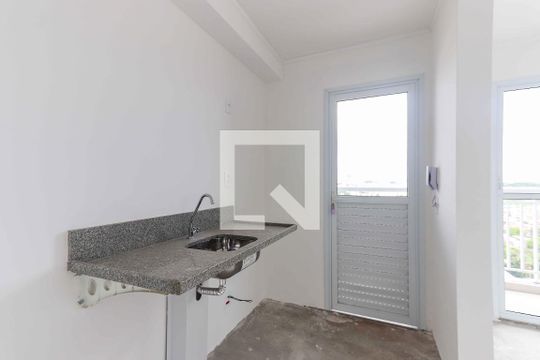 Sala / Cozinha de apartamento à venda com 2 quartos, 38m² em Vila Lageado, São Paulo