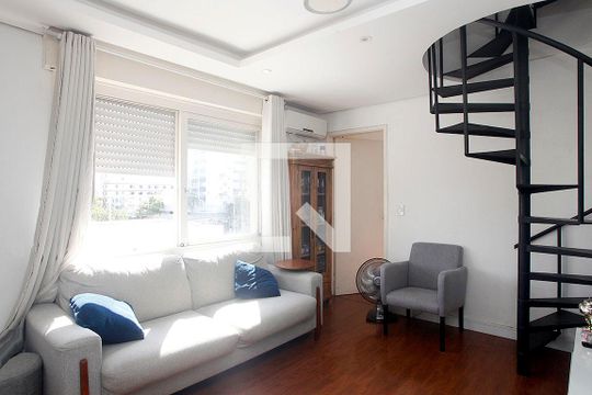 Sala 1 de apartamento à venda com 2 quartos, 120m² em Santana, Porto Alegre