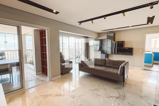 Sala de apartamento para alugar com 3 quartos, 152m² em Santana, São Paulo