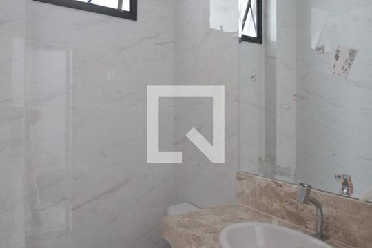 Lavabo de casa de condomínio à venda com 3 quartos, 139m² em Trevo, Belo Horizonte