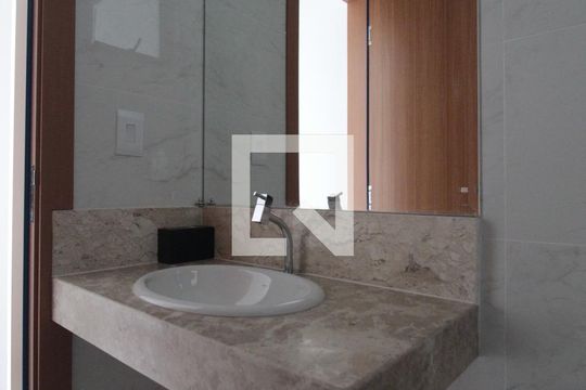 Lavabo de casa de condomínio à venda com 3 quartos, 140m² em Trevo, Belo Horizonte