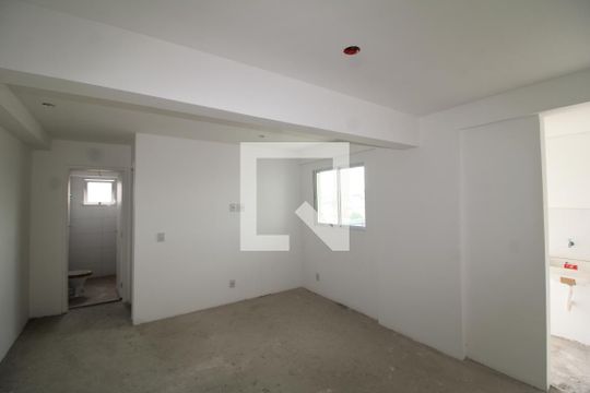 Sala / Cozinha / Área de Serviço de apartamento à venda com 1 quarto, 37m² em Piqueri, São Paulo