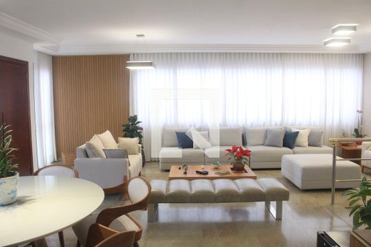 Sala de apartamento à venda com 3 quartos, 348m² em Santo Antônio, São Caetano do Sul