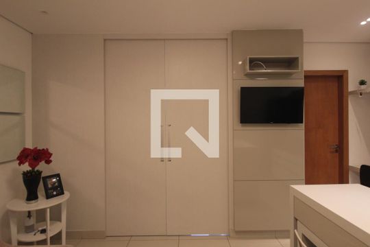 Sala e Copa de kitnet/studio à venda com 1 quarto, 32m² em Santa Rosa, Belo Horizonte