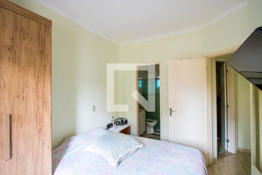 Quarto 1 - Suíte de apartamento à venda com 2 quartos, 60m² em Vila Valparaíso, Santo André