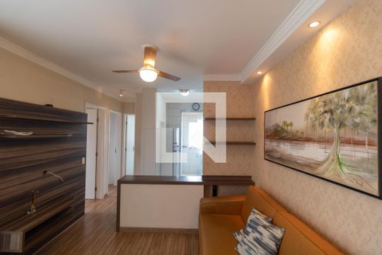 Salas de apartamento à venda com 2 quartos, 47m² em Jardim Nova Europa, Campinas