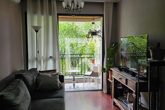 Sala de apartamento à venda com 3 quartos, 71m² em Chácara Inglesa, São Paulo