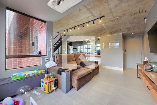 Sala de apartamento à venda com 4 quartos, 200m² em Buritis, Belo Horizonte
