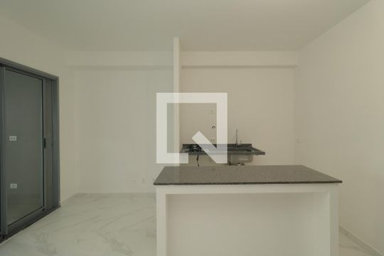 Sala/Cozinha de apartamento à venda com 1 quarto, 41m² em Vila Mariana, São Paulo