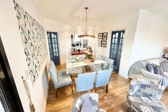 Sala  de apartamento à venda com 4 quartos, 117m² em Jardim São Paulo, São Paulo