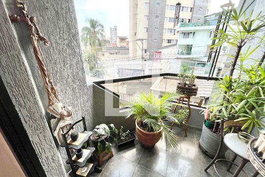 Varanda da Sala de apartamento à venda com 4 quartos, 117m² em Jardim São Paulo, São Paulo