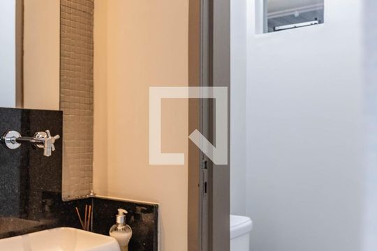 Casa 1 - Lavabo de casa à venda com 6 quartos, 487m² em Estoril, Belo Horizonte