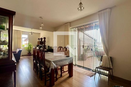 Sala de jantar  de apartamento à venda com 4 quartos, 240m² em Gutierrez, Belo Horizonte