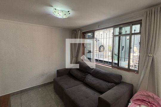 Sala de casa para alugar com 3 quartos, 80m² em Jardim Alvorada, Santo André