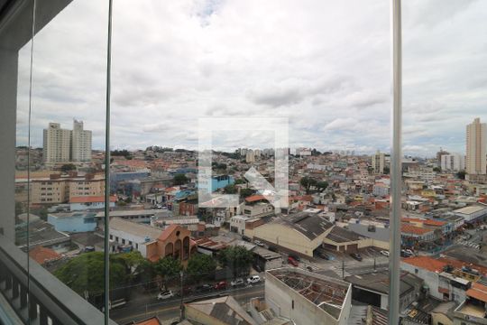 Varanda da Sala de apartamento para alugar com 2 quartos, 42m² em Vila Ema, São Paulo