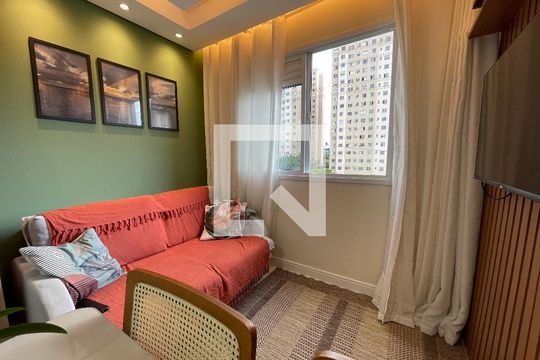 Sala de apartamento à venda com 2 quartos, 35m² em Jardim Celeste, São Paulo