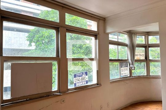 Sala de apartamento à venda com 3 quartos, 162m² em Copacabana, Rio de Janeiro