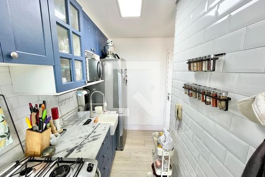 Cozinha de apartamento à venda com 2 quartos, 48m² em Casa Verde, São Paulo