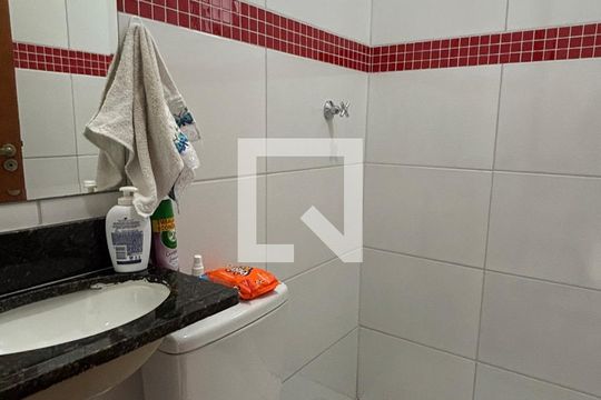 Lavabo de apartamento à venda com 2 quartos, 81m² em Vila Helena, Santo André