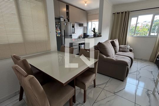 Sala - Sala de Jantar  de apartamento à venda com 2 quartos, 81m² em Vila Helena, Santo André
