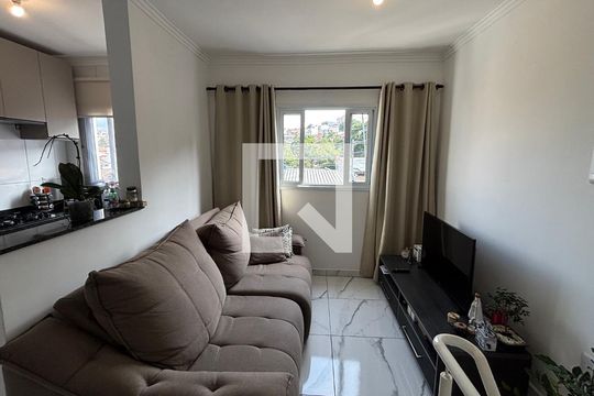 Sala - Sala de Jantar  de apartamento à venda com 2 quartos, 81m² em Vila Helena, Santo André