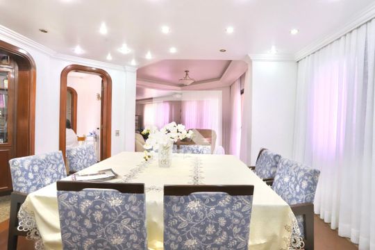 Sala de Jantar de casa de condomínio à venda com 3 quartos, 256m² em Vila Regente Feijó, São Paulo