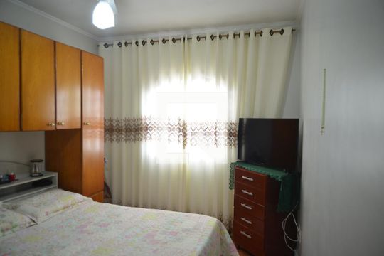 Quarto Suite 1 de casa à venda com 3 quartos, 133m² em Jardim Santo André, Santo André