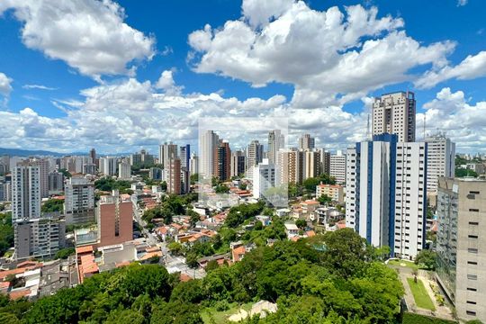 Vista da Varanda de apartamento à venda com 1 quarto, 50m² em Jardim Vera Cruz, São Paulo
