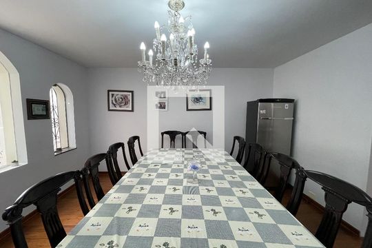 Sala de Jantar de casa à venda com 7 quartos, 540m² em Caxingui, São Paulo