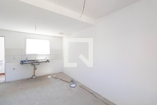 Sala/Cozinha de apartamento à venda com 2 quartos, 40m² em Parque Boturussu, São Paulo