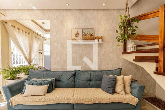 Sala de casa de condomínio à venda com 3 quartos, 94m² em Sarandi, Porto Alegre