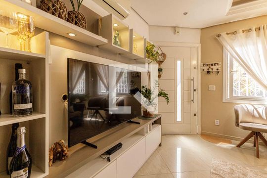 Sala de casa de condomínio à venda com 3 quartos, 94m² em Sarandi, Porto Alegre