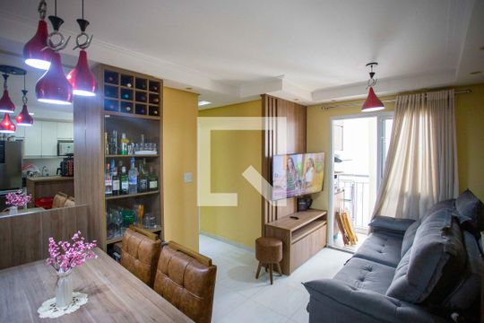 Sala de apartamento à venda com 2 quartos, 50m² em Centro, Diadema