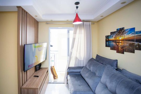 Sala de apartamento à venda com 2 quartos, 50m² em Centro, Diadema