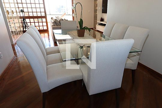 Sala da Jantar de apartamento à venda com 4 quartos, 150m² em Boa Vista, Porto Alegre