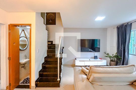 Sala de Jantar de casa de condomínio para alugar com 2 quartos, 116m² em Vila Esperança, São Paulo