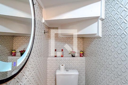 Lavabo de casa de condomínio para alugar com 2 quartos, 116m² em Vila Esperança, São Paulo