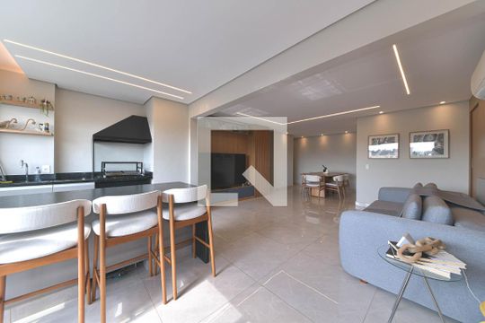 Varanda de apartamento à venda com 2 quartos, 103m² em Jardim Caravelas, São Paulo