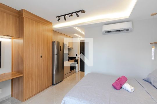 Studio de apartamento para alugar com 1 quarto, 24m² em Vila Cordeiro, São Paulo