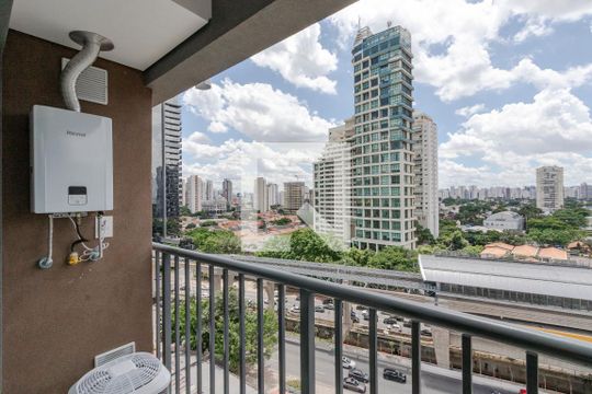 Varanda de apartamento para alugar com 1 quarto, 24m² em Vila Cordeiro, São Paulo