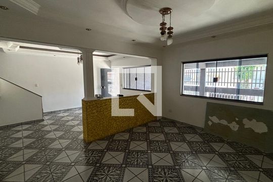 Sala - Sala de Jantar de casa para alugar com 5 quartos, 374m² em Vila Scarpelli, Santo André
