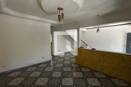 Sala - Sala de Jantar de casa para alugar com 5 quartos, 374m² em Vila Scarpelli, Santo André