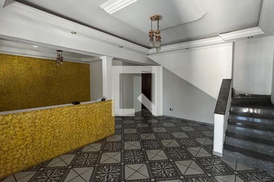 Sala - Sala de Jantar de casa para alugar com 5 quartos, 374m² em Vila Scarpelli, Santo André