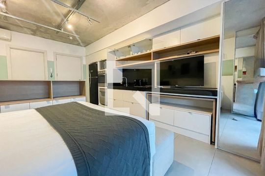 Studio  de kitnet/studio para alugar com 1 quarto, 32m² em Menino Deus, Porto Alegre