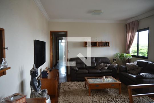 Sala de apartamento para alugar com 2 quartos, 92m² em Vila Gilda, Santo André